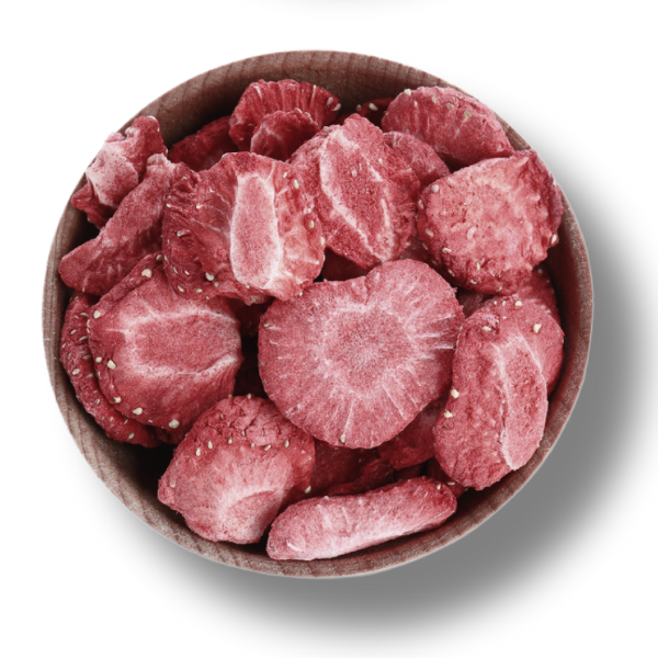 Bio Erdbeeren Scheiben