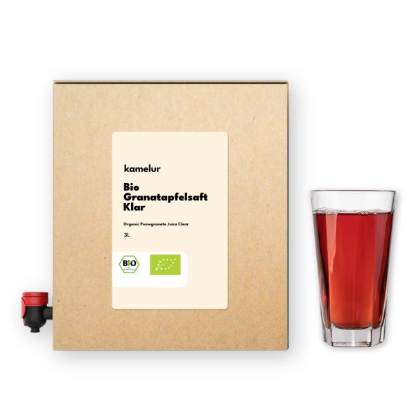 Bio Granatapfelsaft klar