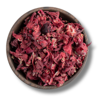 Bio Hibiskusblüten ganz