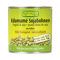 Sojabohnen Edamamé in der Dose