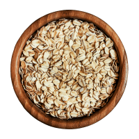 Bio Haferflocken gekeimt