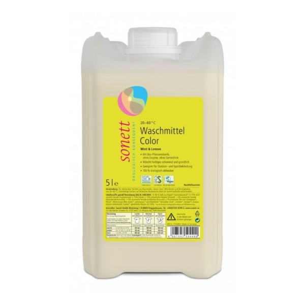 Waschmittel Color Mint&Lemon sonett