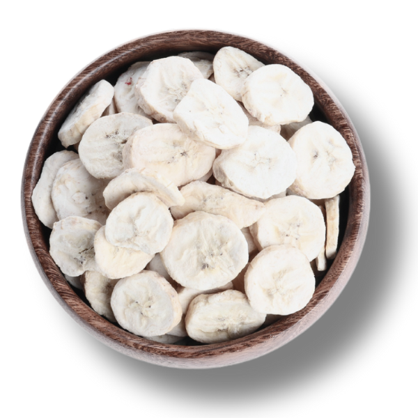 Bio Bananen Scheiben gefriergetrocknet