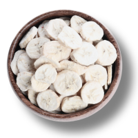 Bio Bananen Scheiben gefriergetrocknet