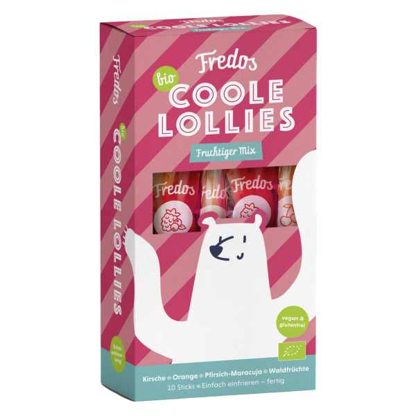 Wassereis Coole Lollies fruchtiger Mix