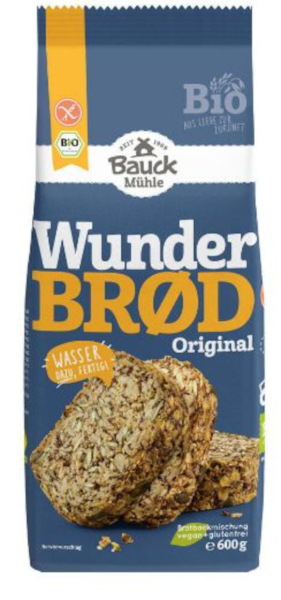 Bauckhof Wunderbröd glutenfrei Bio 6x600g
