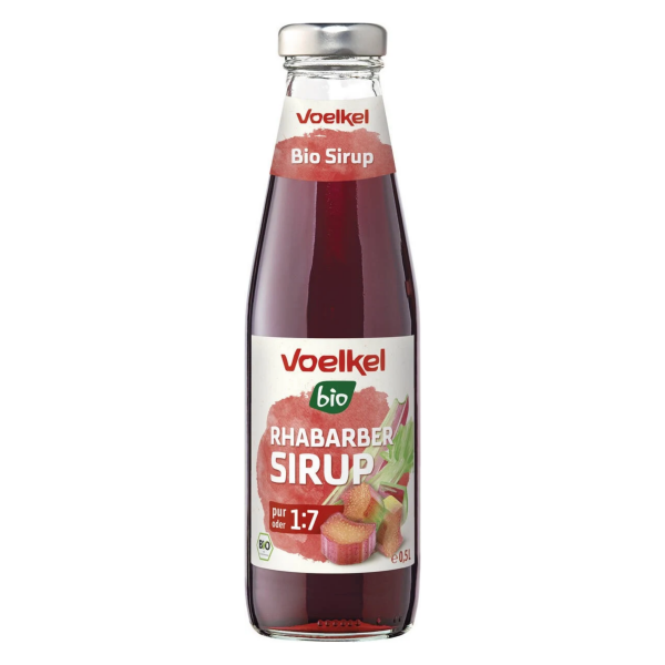 Voelkel Bio Sirup Rhabarber