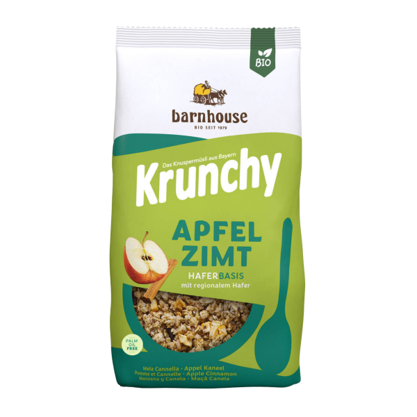 Barnhouse Krunchy Apfel Zimt 750g