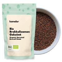 Bio Brokkolisamen gekeimt